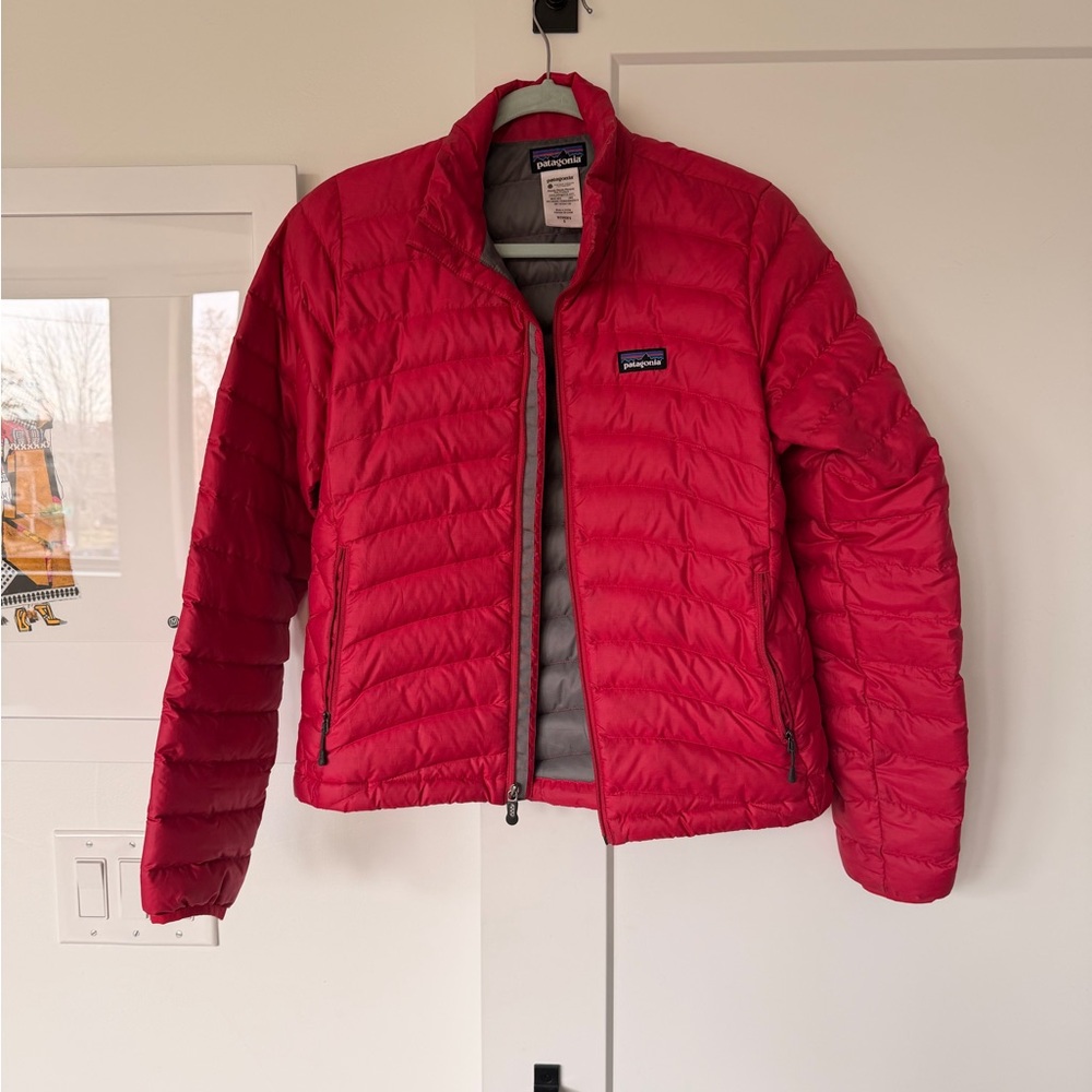 Patagonia Women's Red Puffer Coat